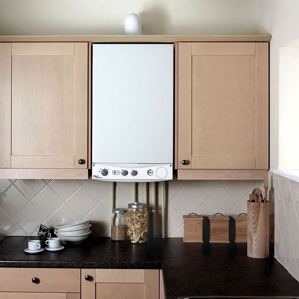 Кухонные гарнитуры с газовым котлом