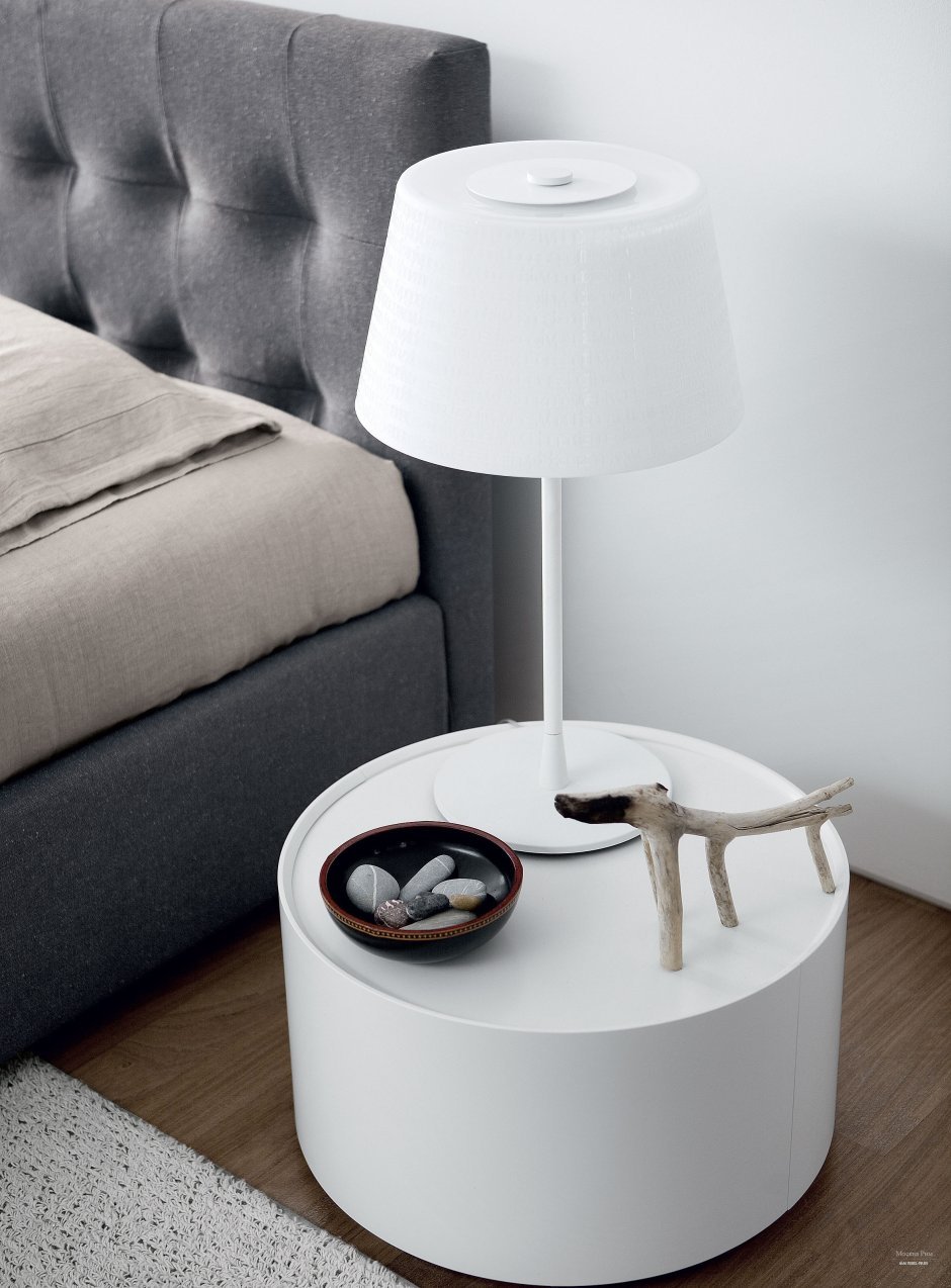 Тумба прикроватная Gamma Furniture Nightstand круглая