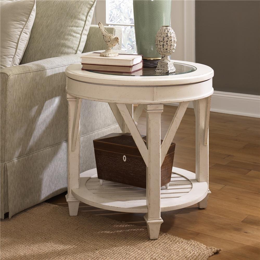 Столик диванный круглый