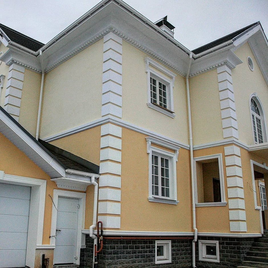 Декоративная штукатурка фасада