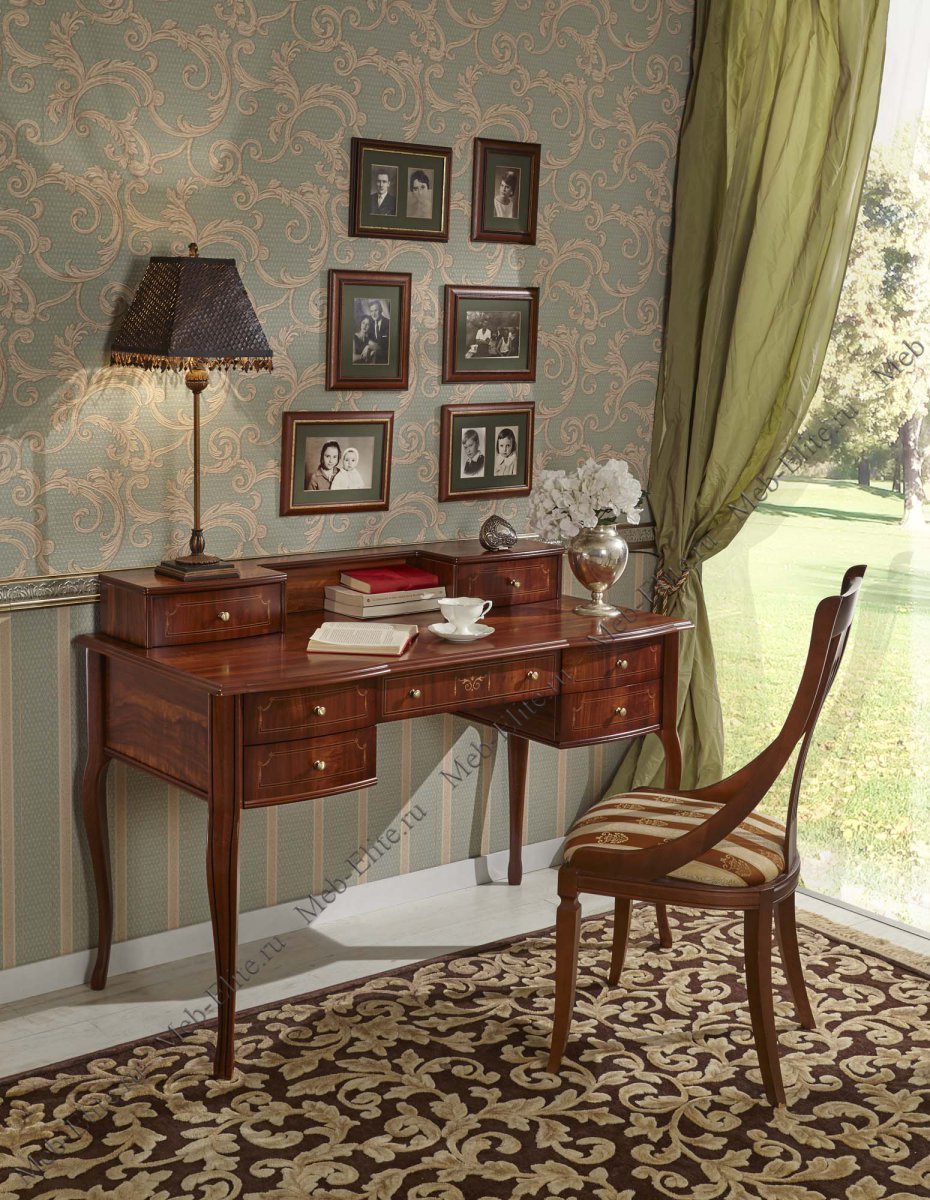 Стол письменный №755 пекан