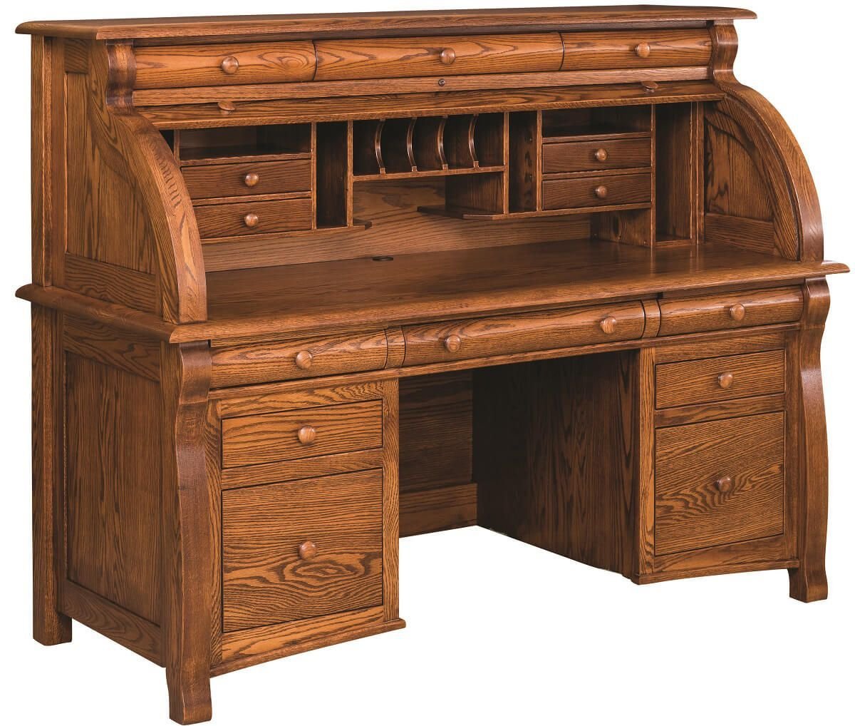 Письменный столик-бюро из дерева