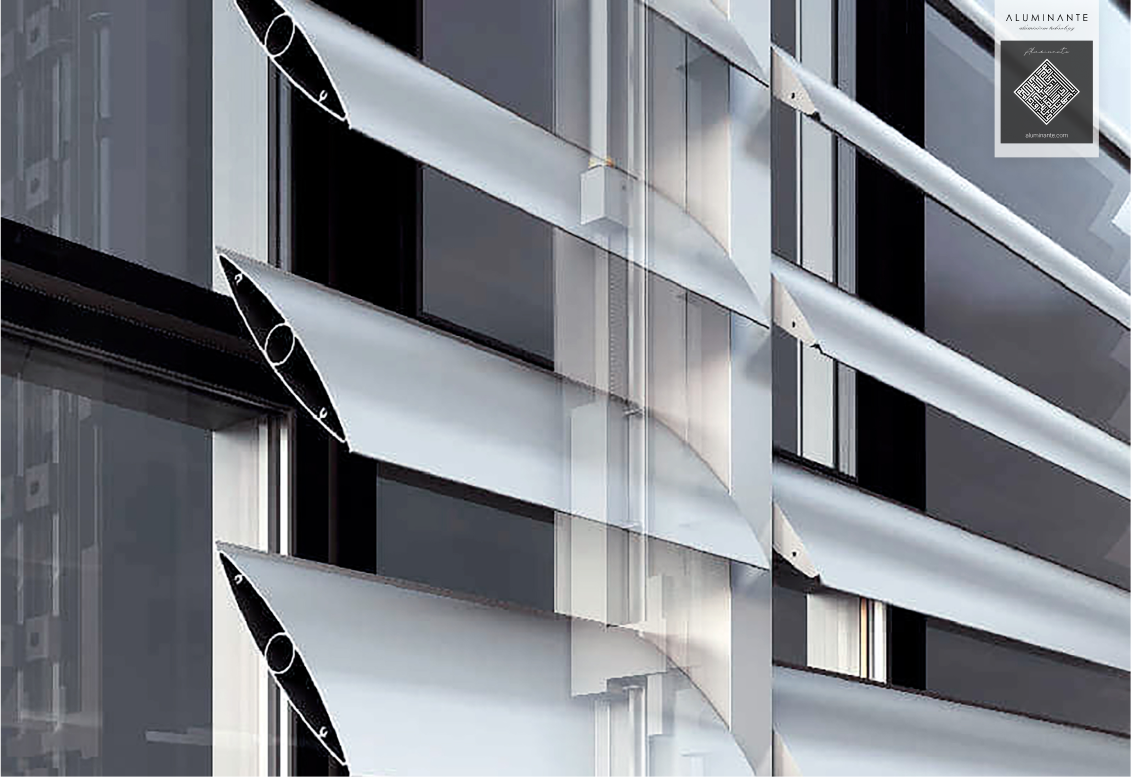 Алюминиевые солнцезащитные ламели ТАТПРОФ