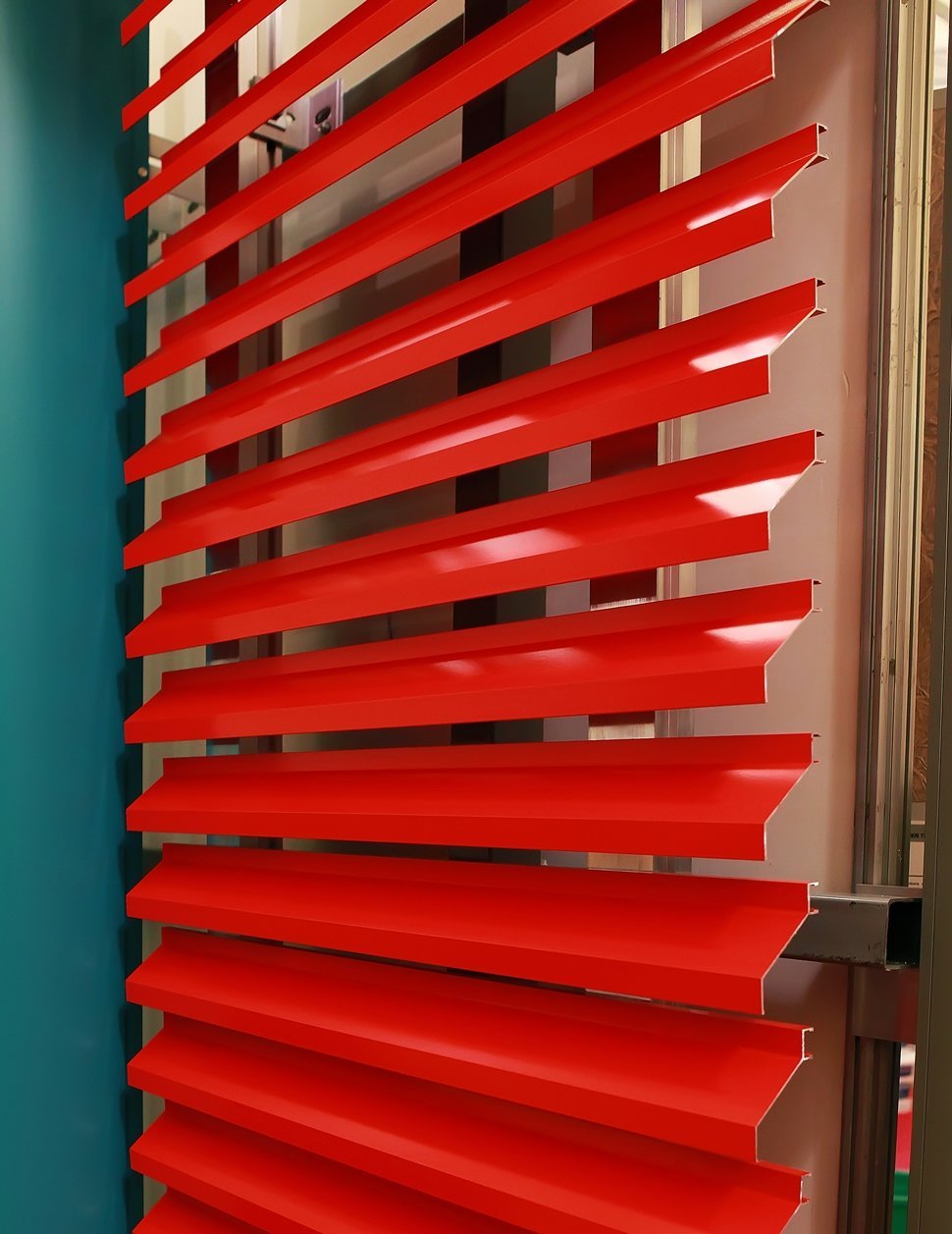 Фасадная жалюзийная система Рэд-80-60