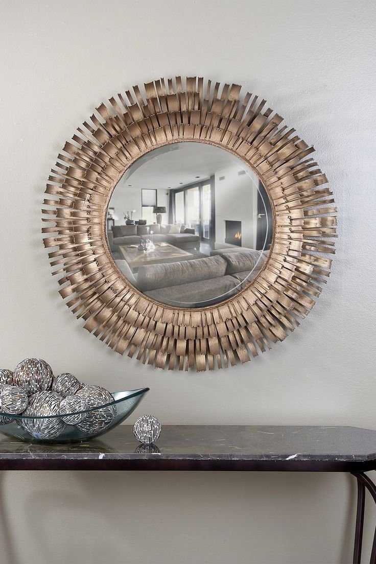 Модные круглые зеркала
