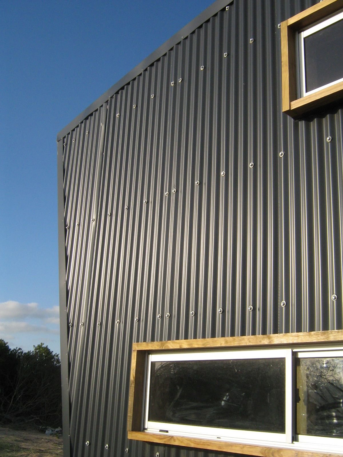 Фасад из профлиста