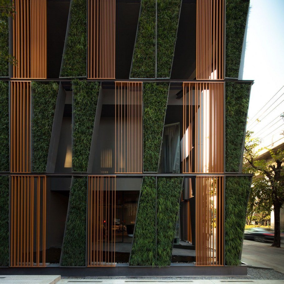 Вертикальное Озеленение фасадов зданий