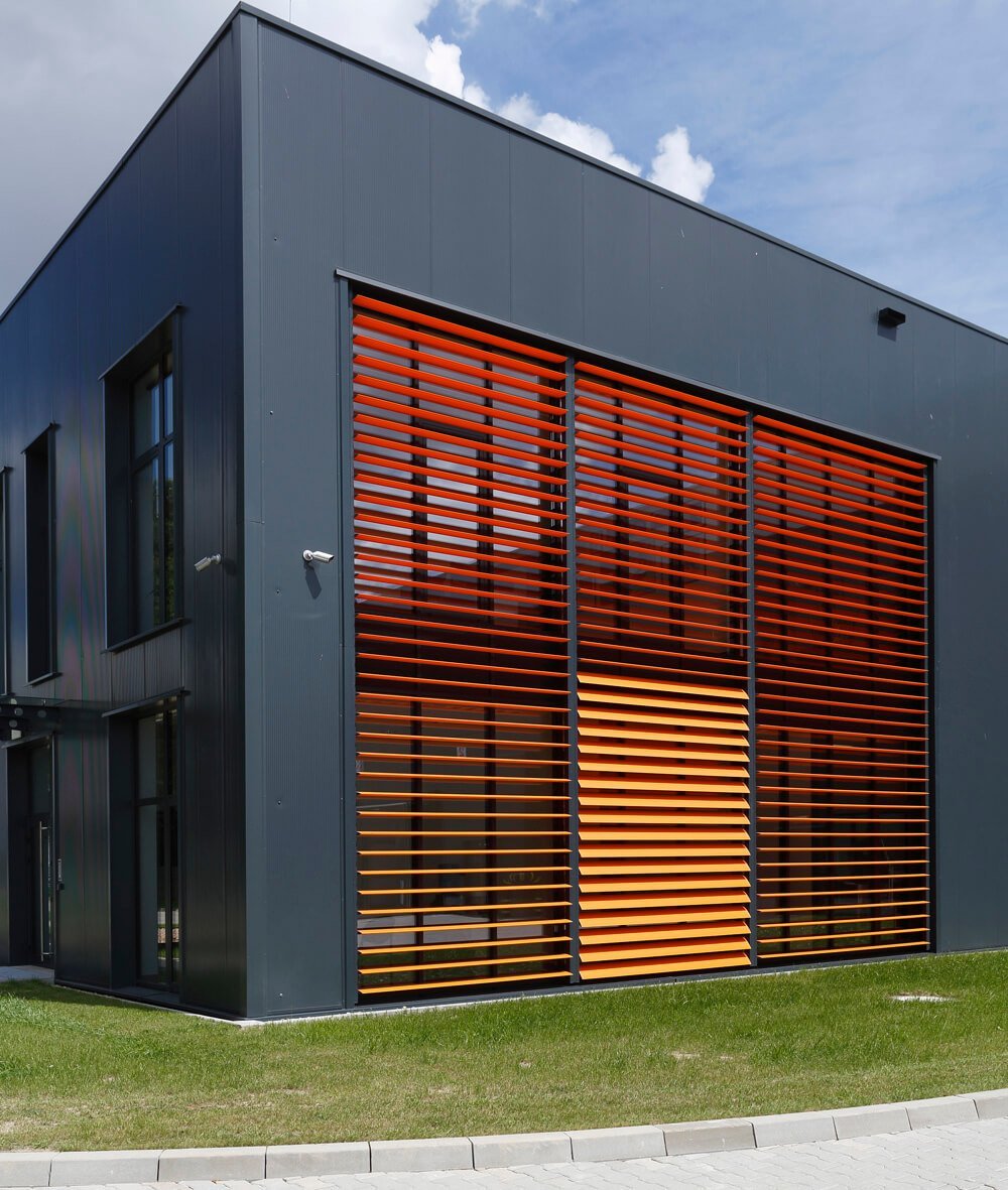 Солнцезащитные ламели Алютех