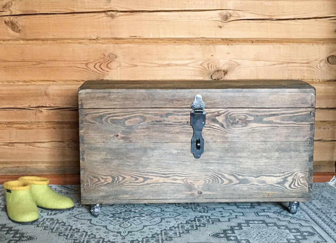 Сундук своими руками из дерева