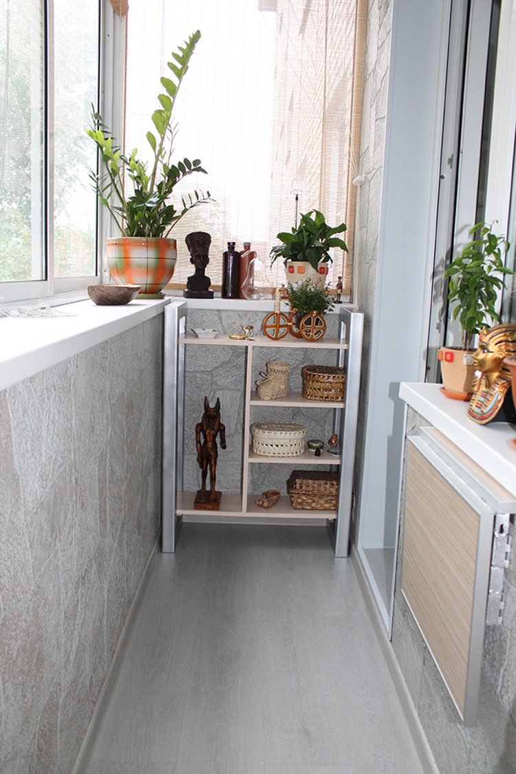 Отделка лоджии