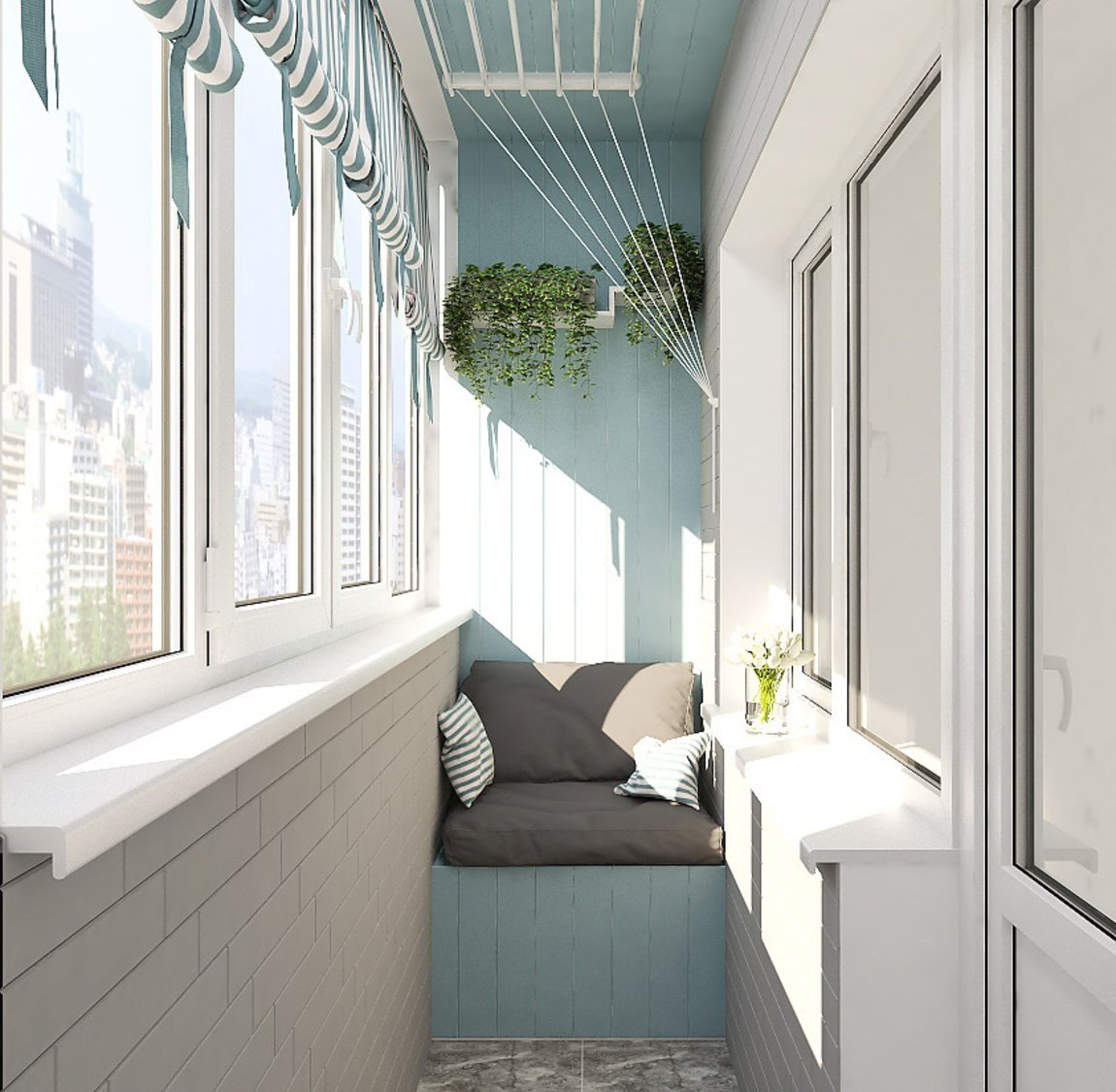 Красивый балкон