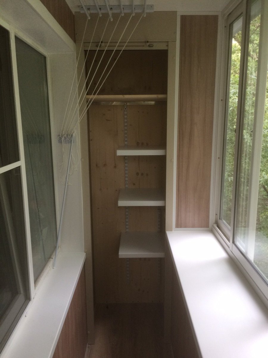 Балкон в хрущевке дизайн