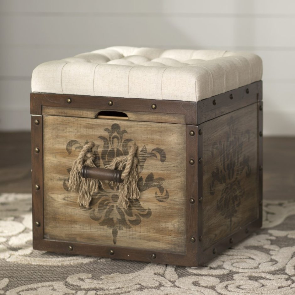 Сундук Khan пуфик лофт