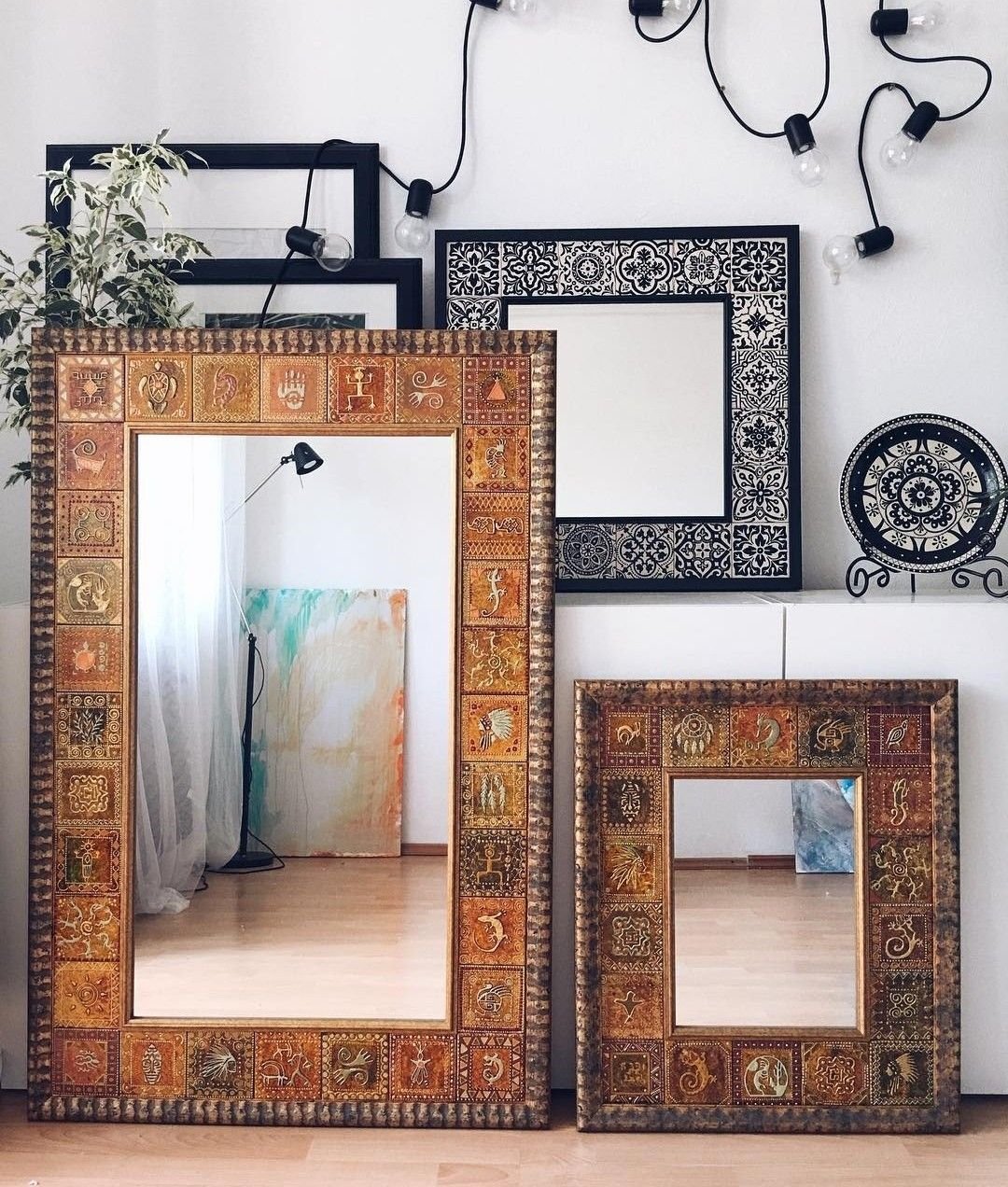 Декор зеркала