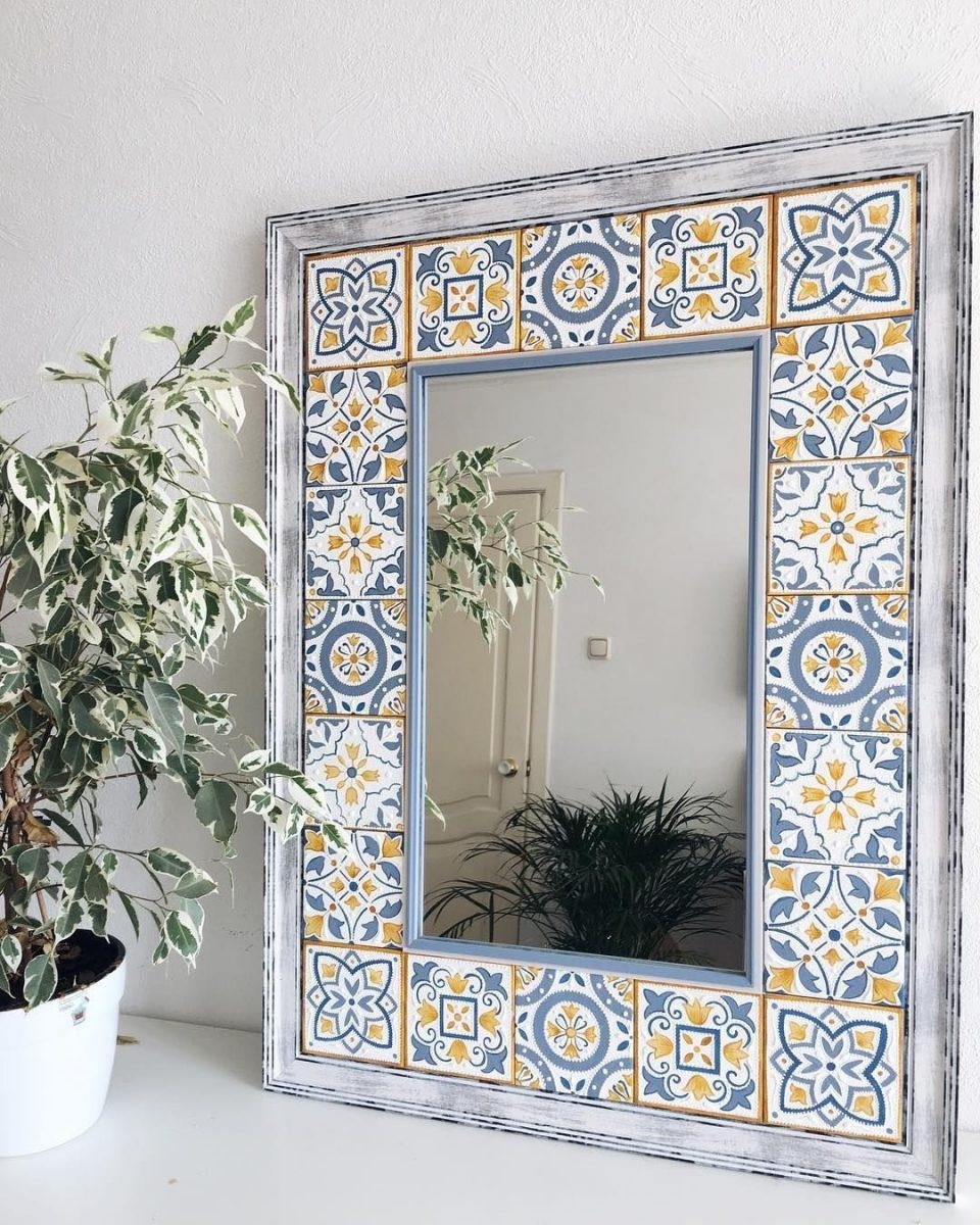 Декор зеркала