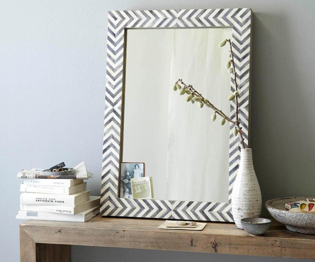 Декор прямоугольного зеркала