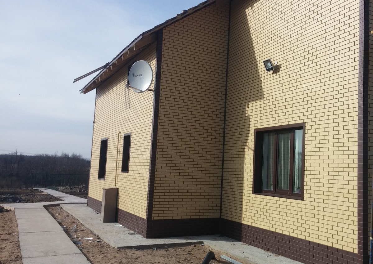 Нордсайд кирпич гладкий желтый