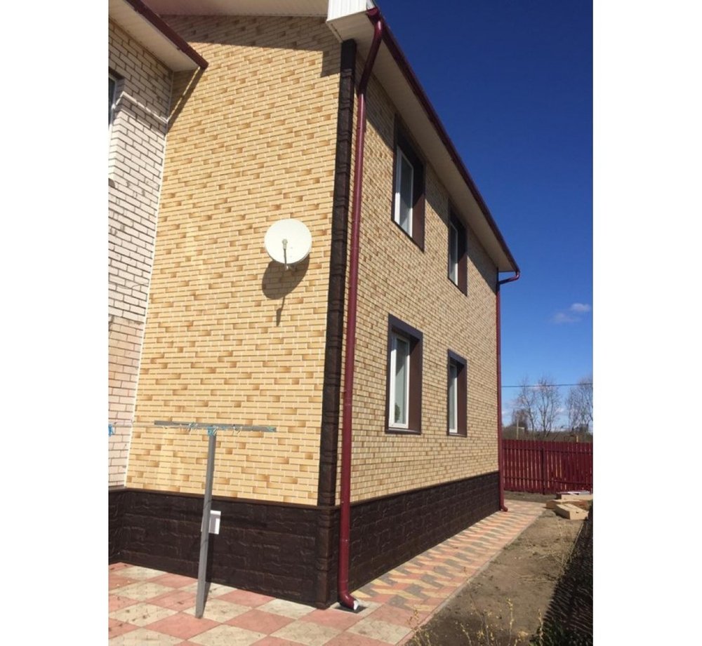 Фасадная панель Docke Flemish желтый жженый