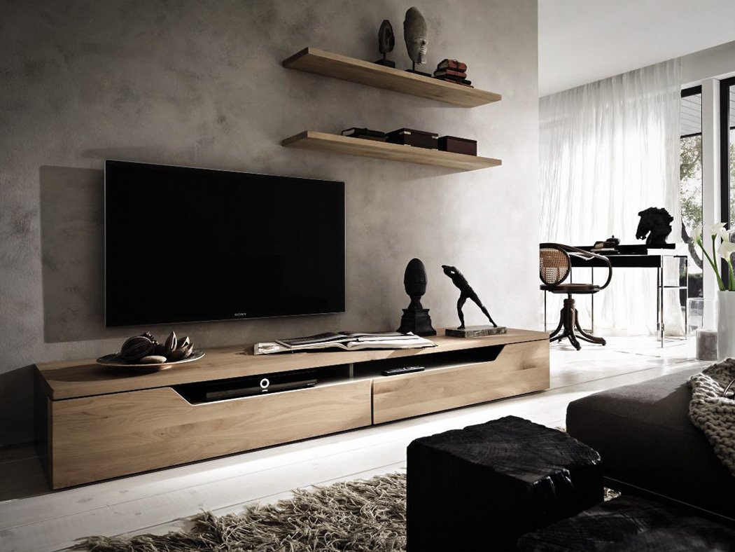 Тумба под телевизор в современном стиле