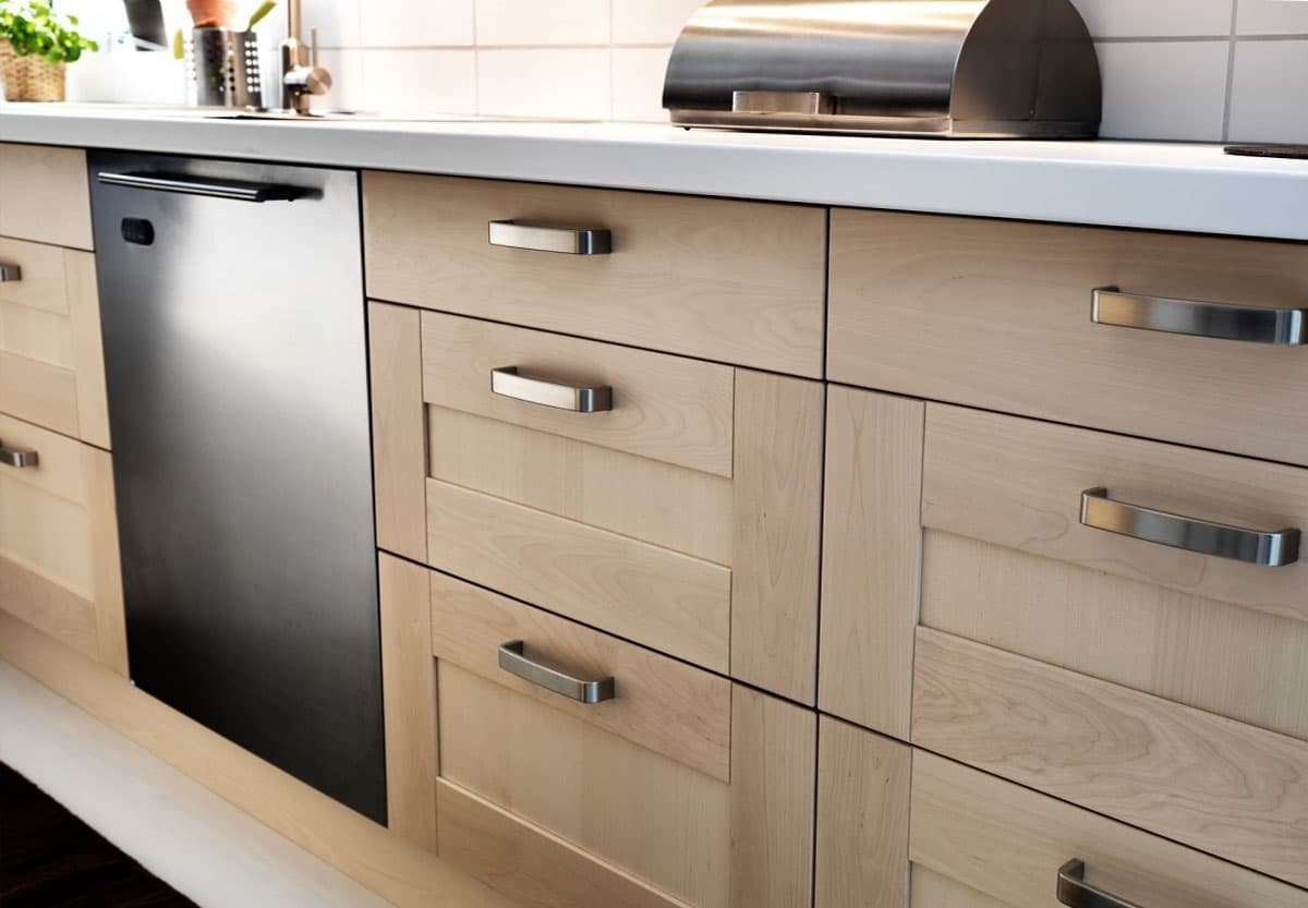 Ручки для фасадов кухни