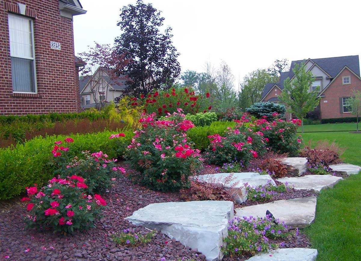 Клумбы на участке