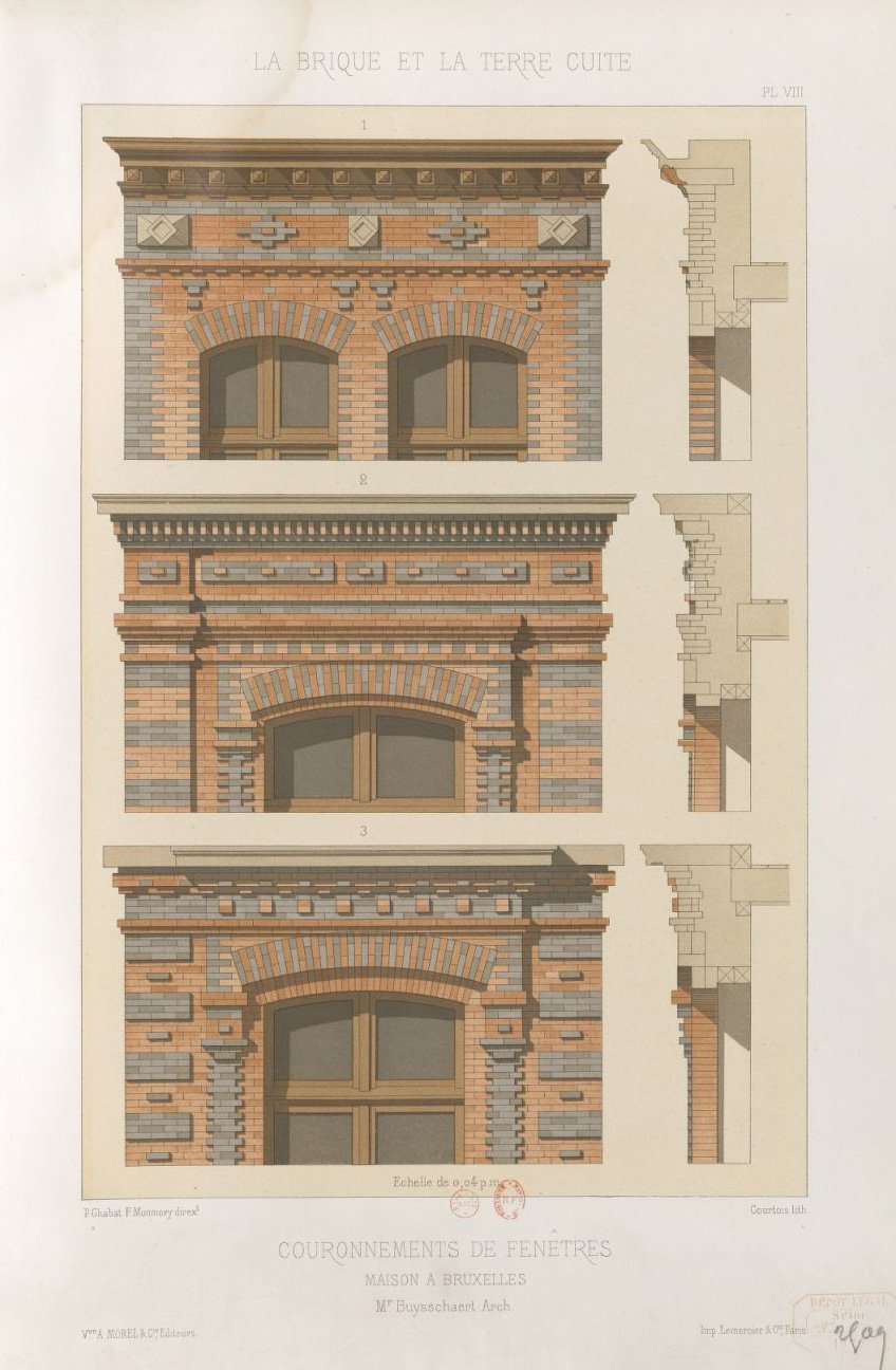 Кирпичные архитектурные элементы