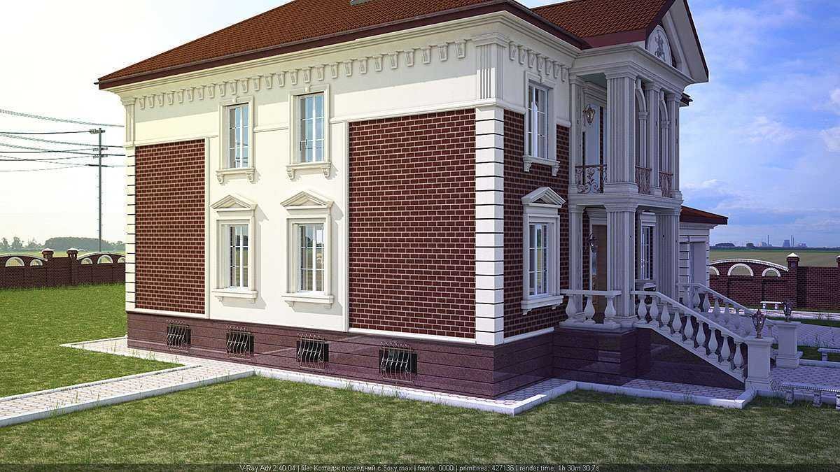 Наружный декор дома