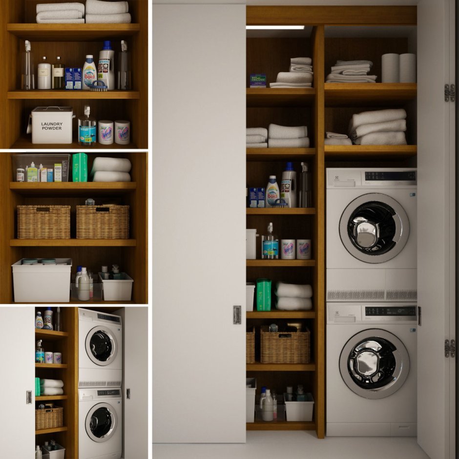 Стеллаж под сушильную машину