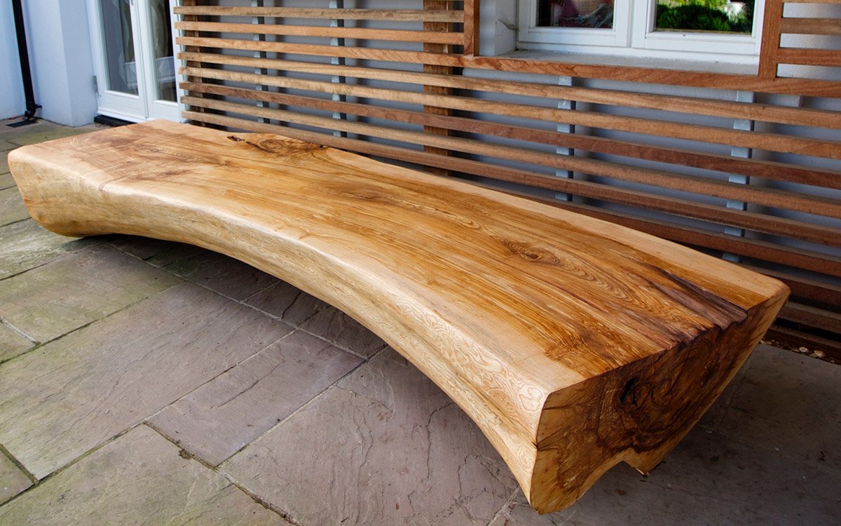 Скамья дерево