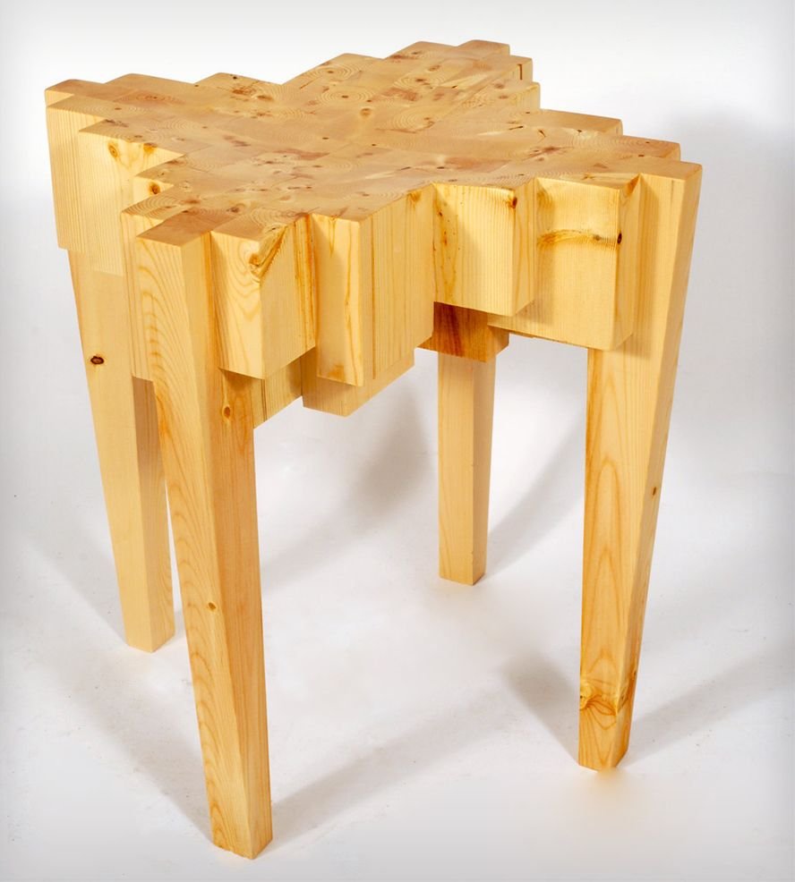 Табуретки из дерева