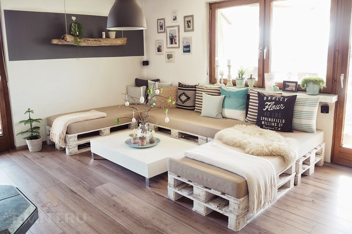 Мебель из поддонов