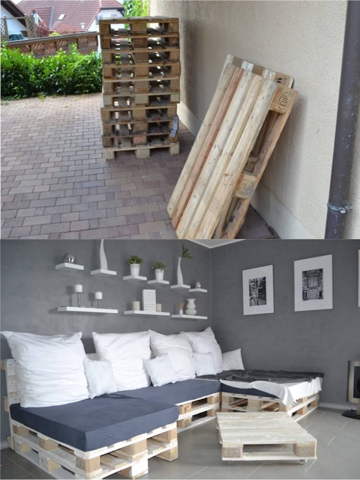 Мебель из деревянных поддонов