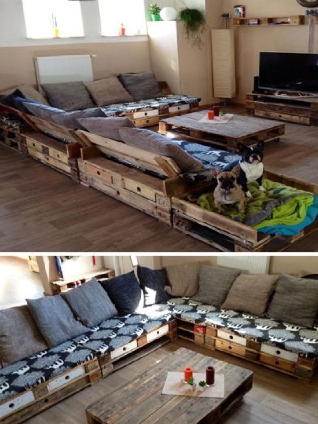 Мебель из поддонов