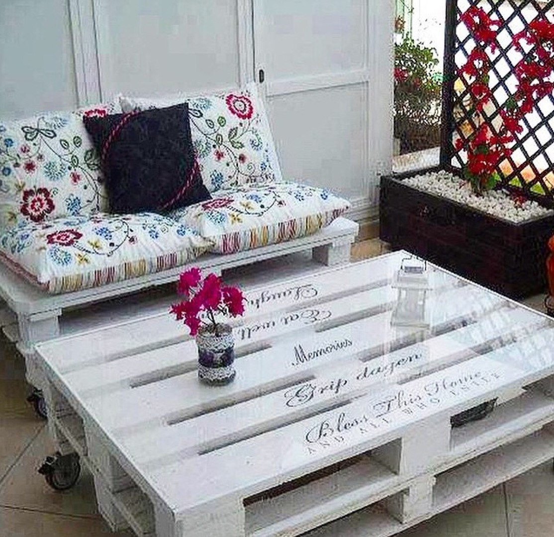 Мебель из поддонов