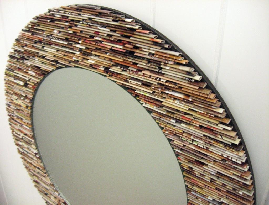 Декор рамы для зеркала