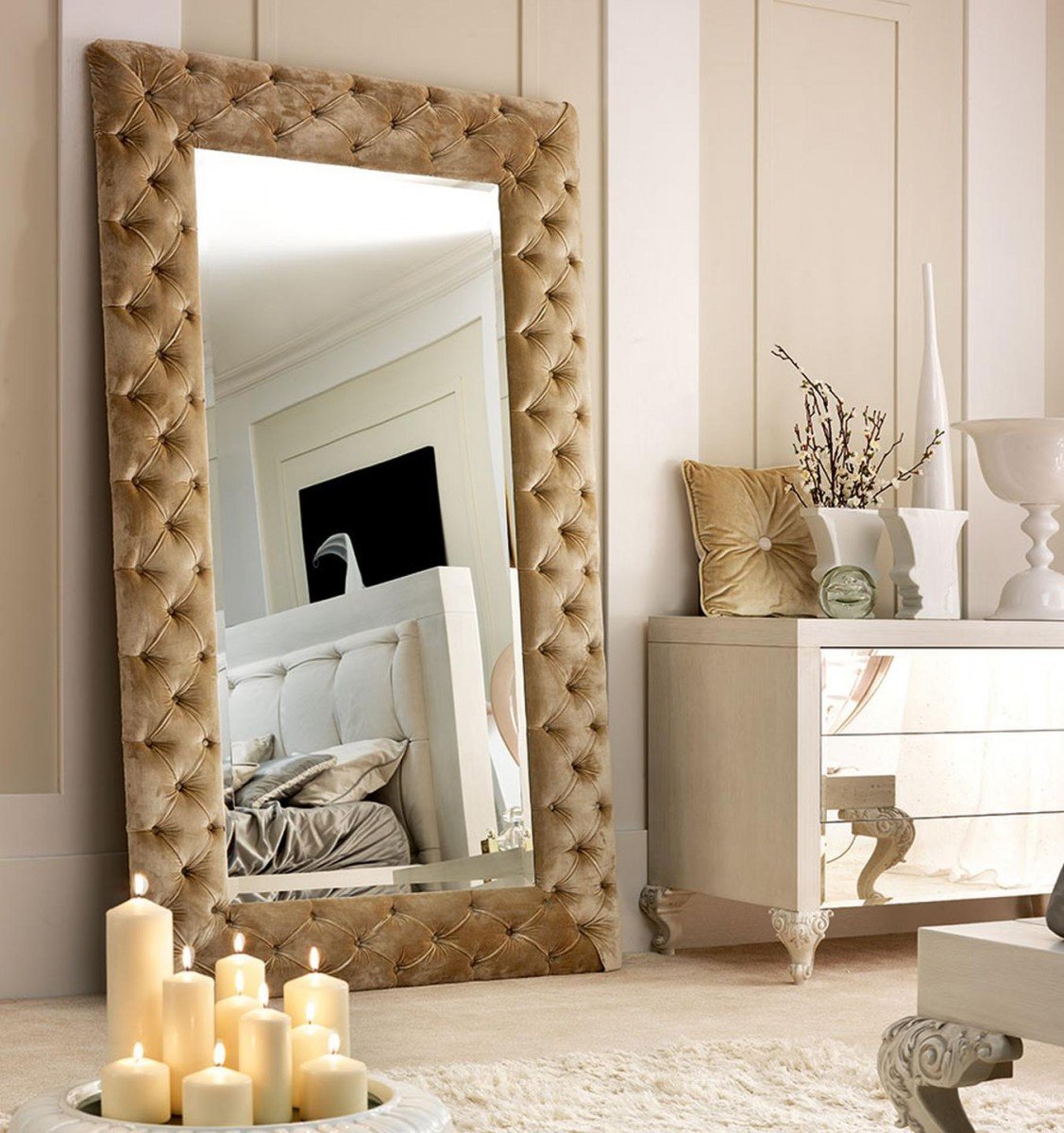 Декор рамы для зеркала