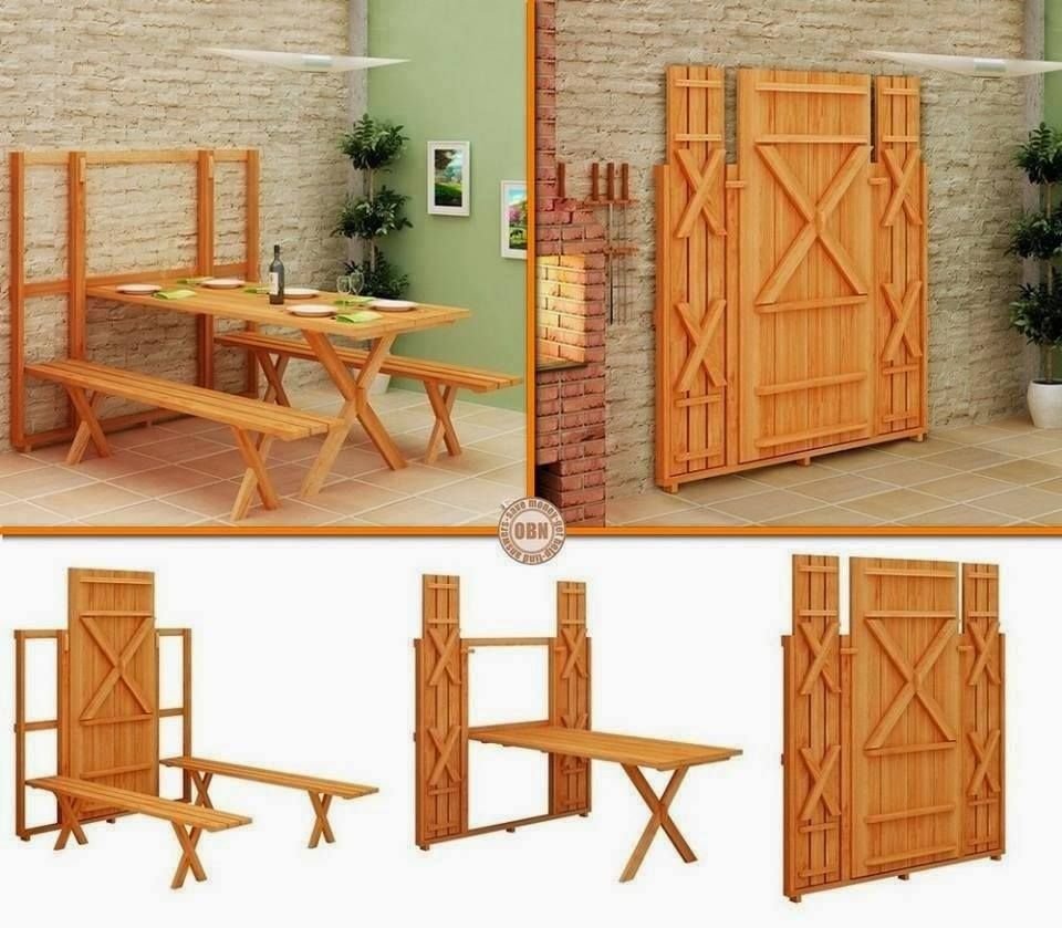 Самодельная мебель для дачи