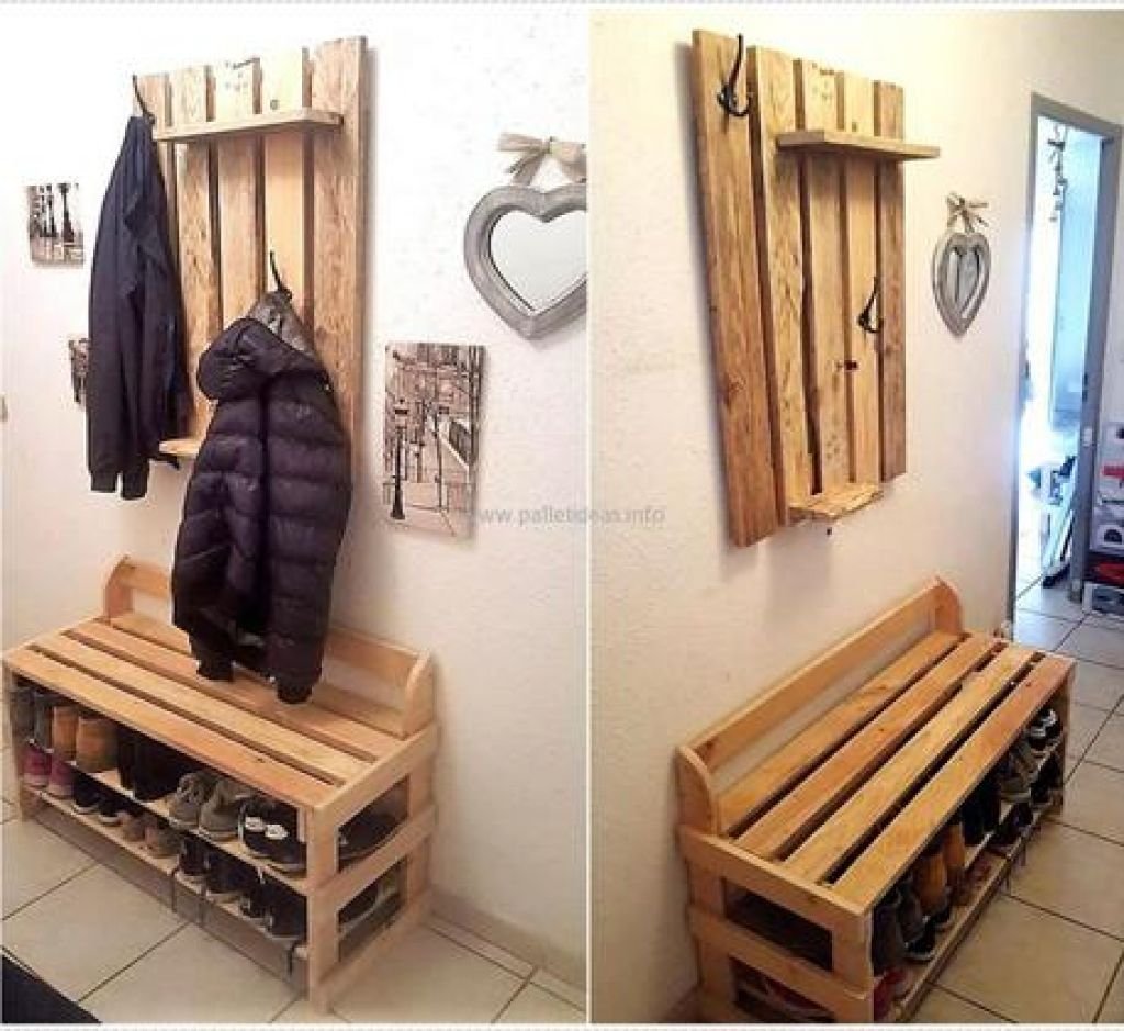 Прихожая из паллет