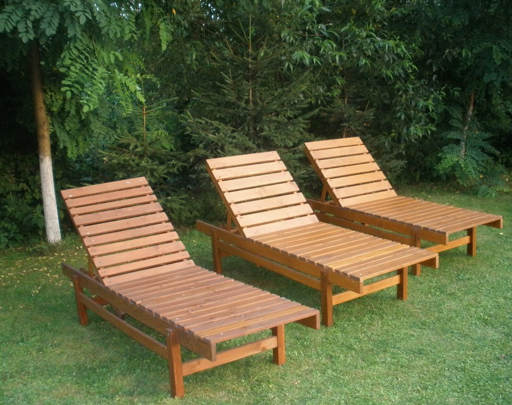 Мебель для сада из дерева