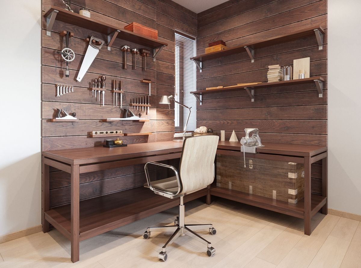 Столярная мастерская в стиле лофт