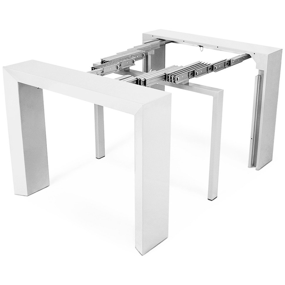 Стол консоль-трансформер b2307 белый лак