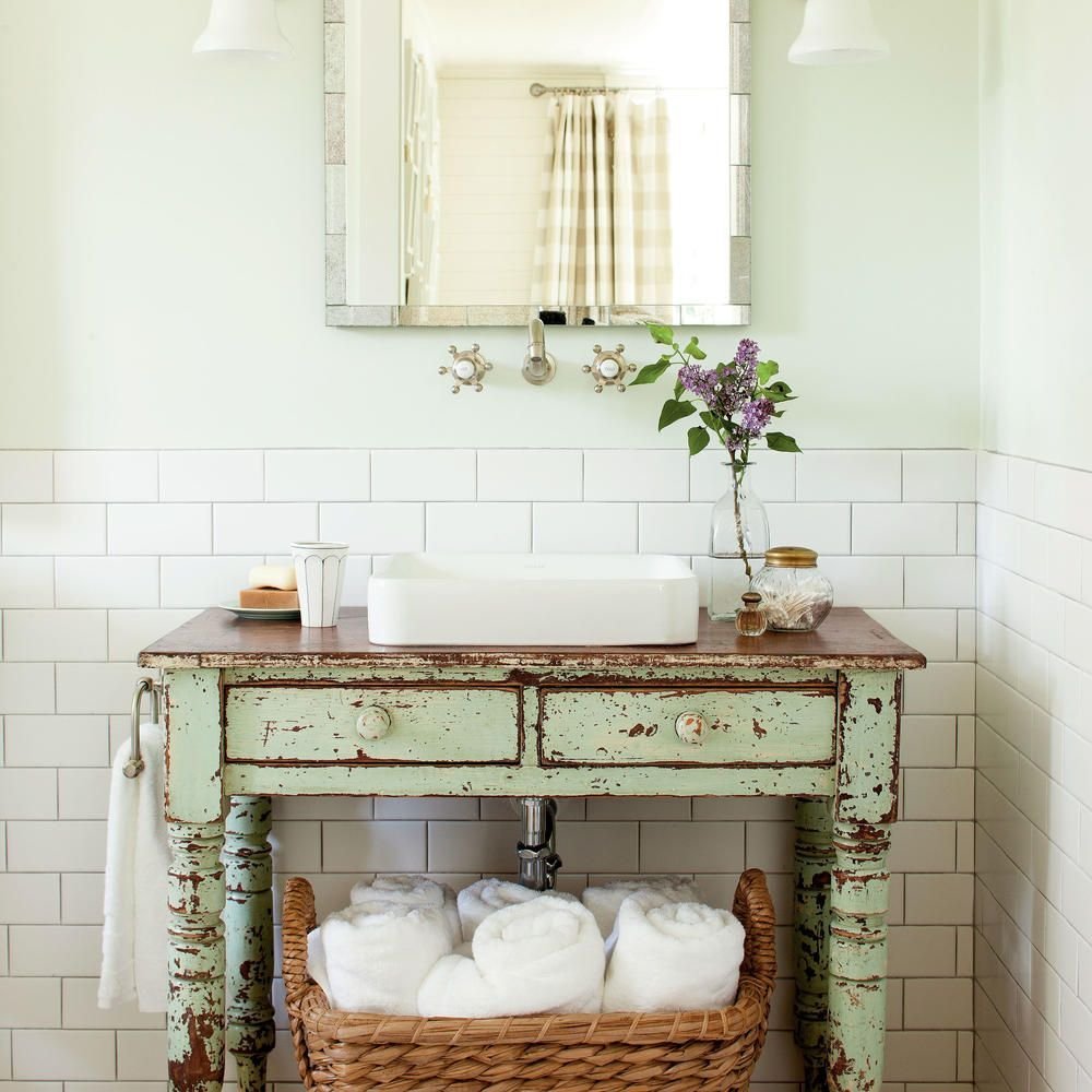 Раковина в стиле Кантри