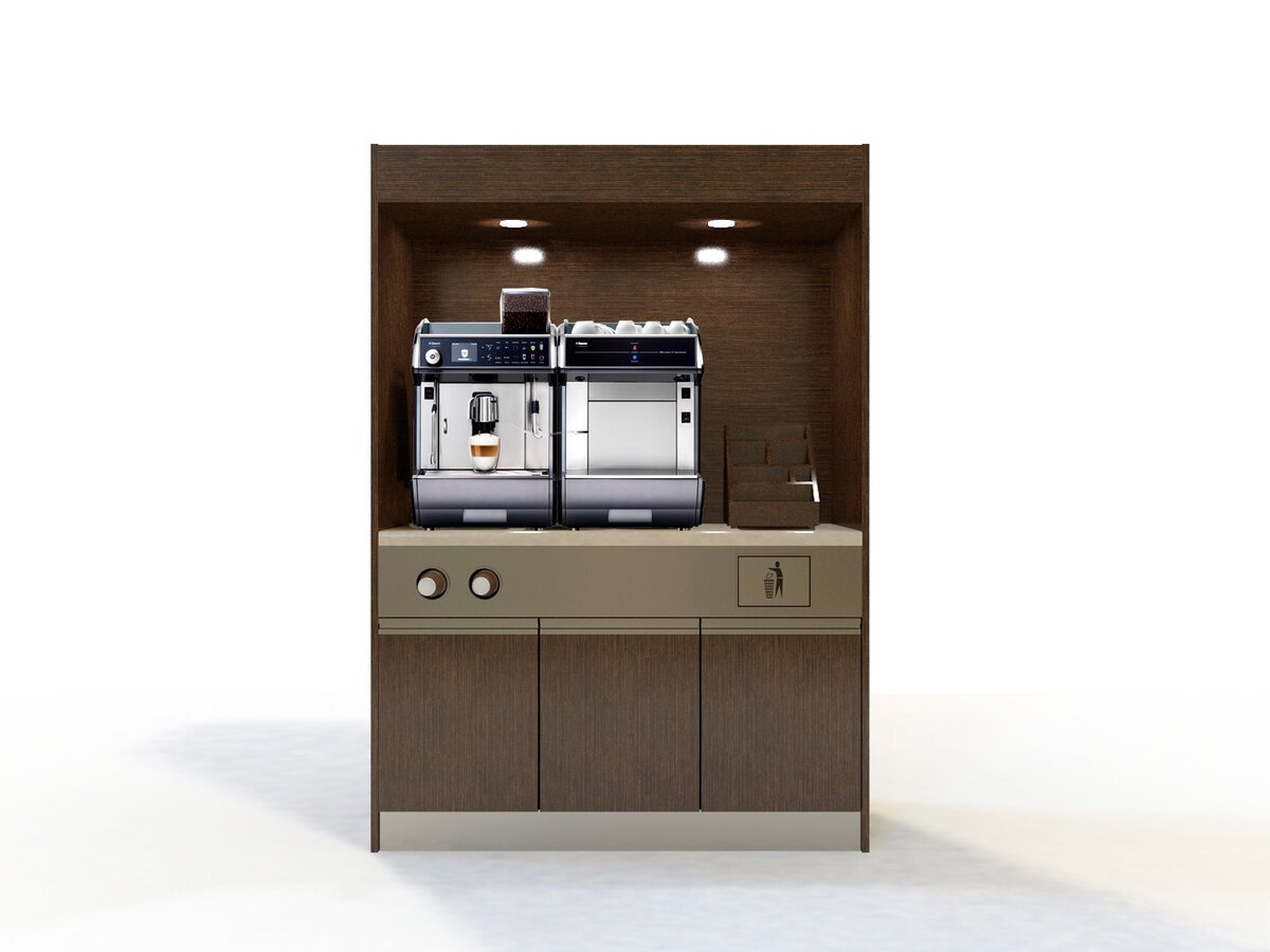Тумба под кофемашину в офис Комус