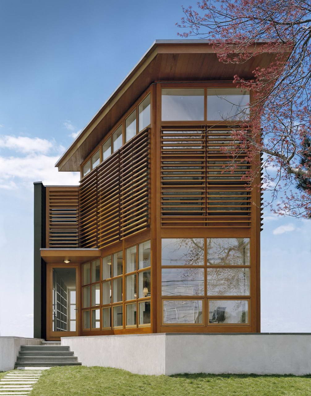 Панорамные окна фасад