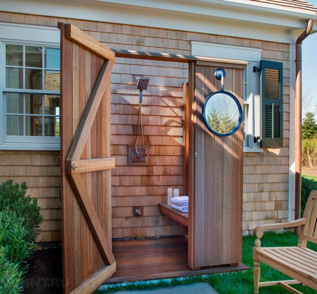 Стильный летний душ