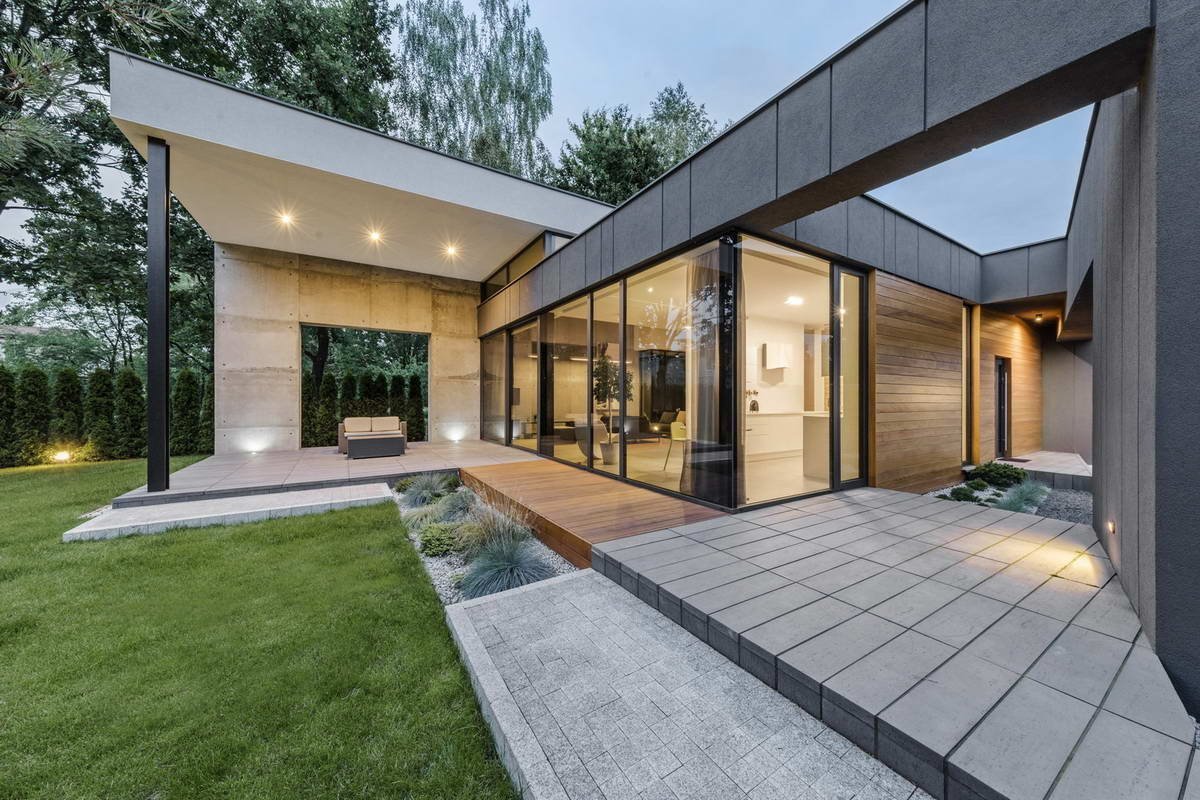 Современный коттедж