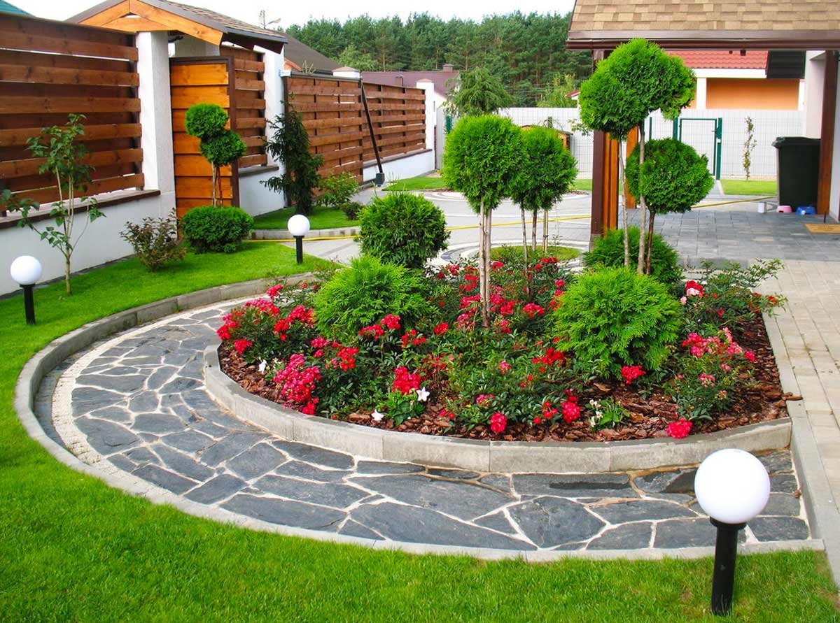 Ландшафт загородного участка