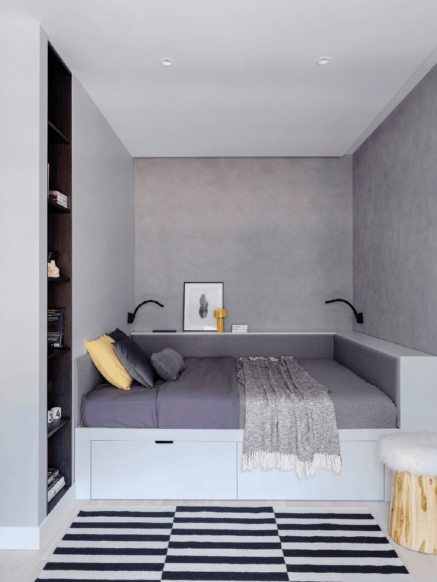 Кровать в маленькую комнату