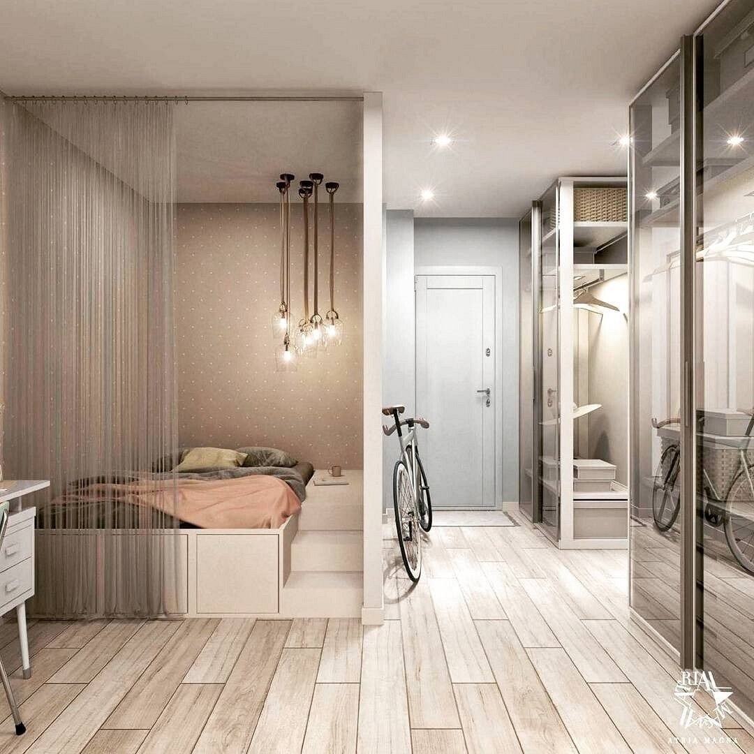 Интерьер в однушке