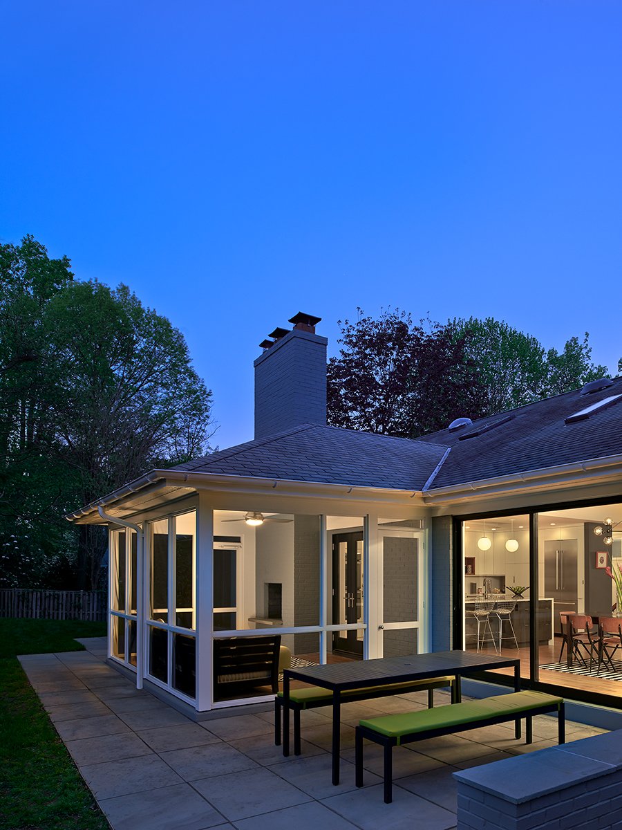 Одноэтажный дом 120кв с террасой